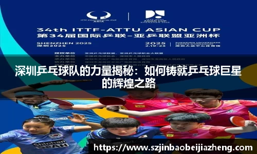 深圳乒乓球队的力量揭秘：如何铸就乒乓球巨星的辉煌之路